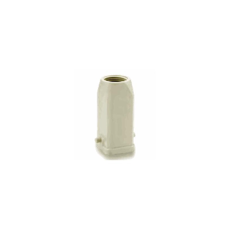 Capot 3A, Polycarbonate, Polyamide, IP65, Sortie verticale, PG11